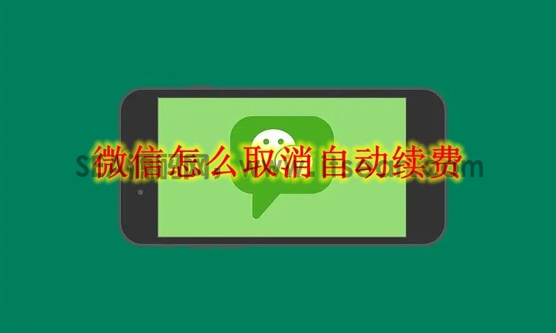 微信怎么取消自动续费 微信怎么取消自动续费方法(图1)